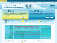 Tablet Screenshot of homeopathy.com